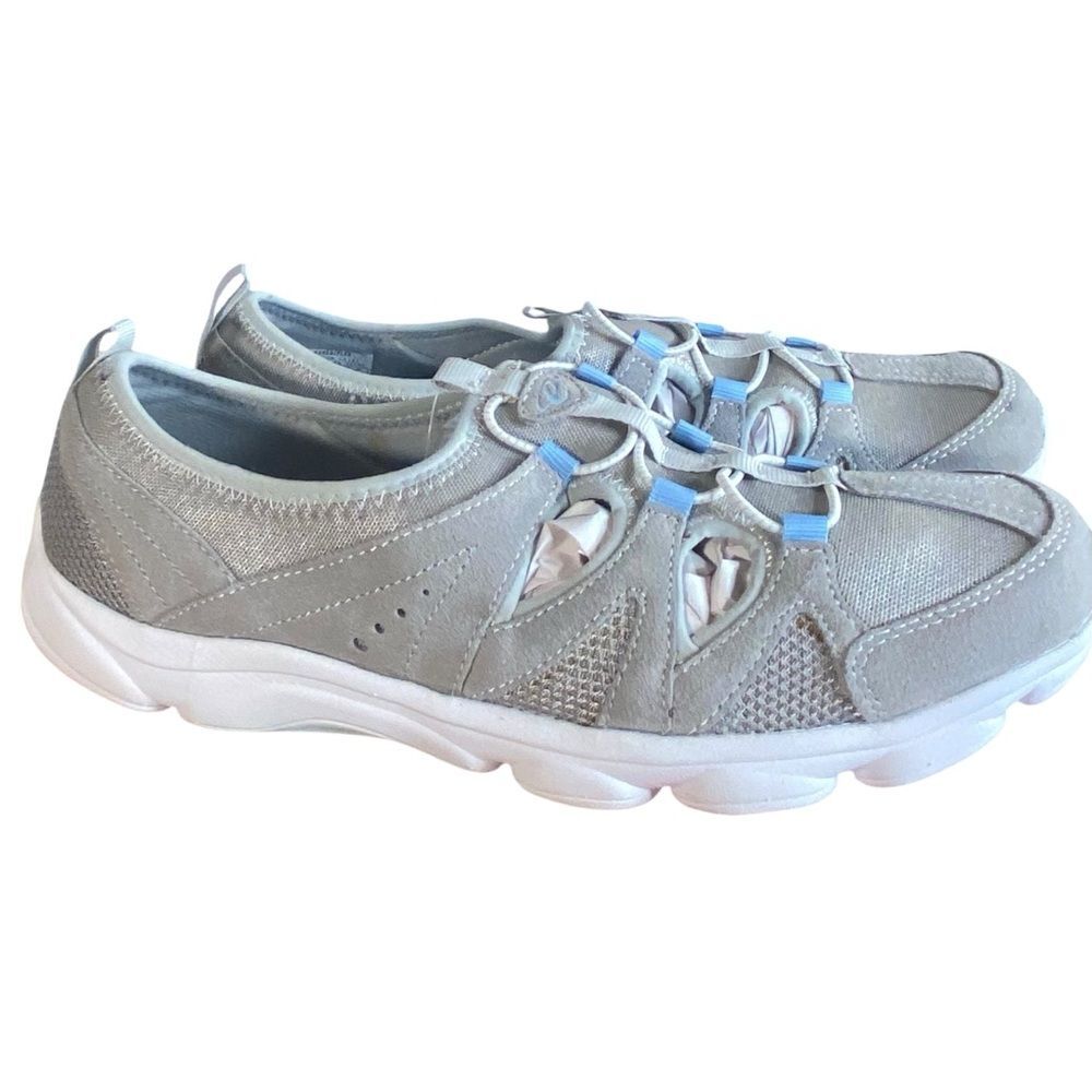 Easy Spirit NWT Leather Slip On Sneakers e360º Realflex  Memory Foam Women SZ 11